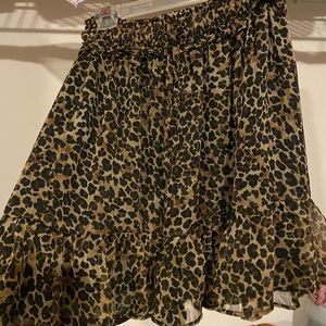 Zara Cheetah Skirt